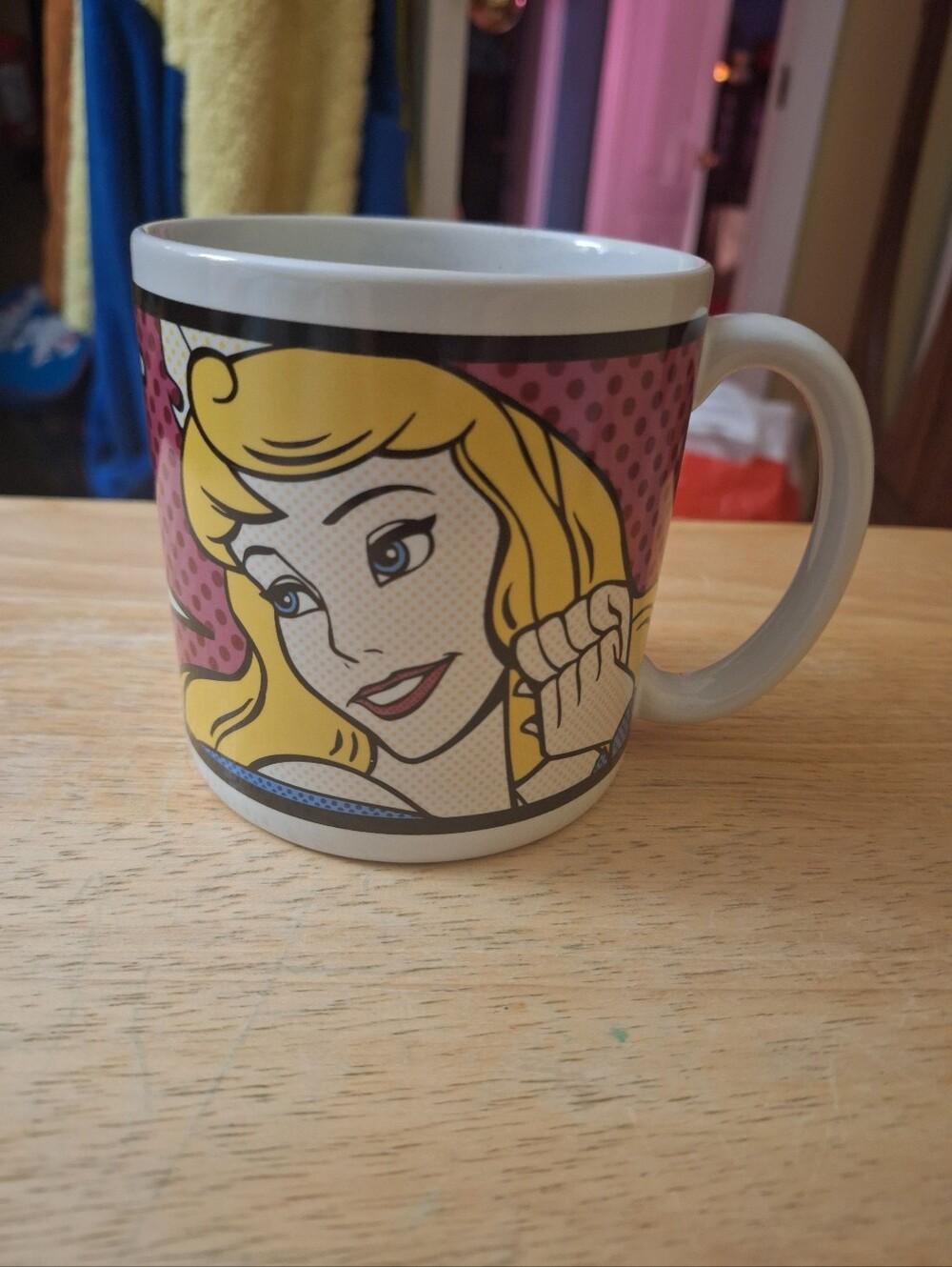 Disney Sleeping Beauty All This Beauty And I Just Woke Up Mug